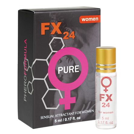 Perfumy damskie, feromony FX24 bezzapachowe roll-on, 5 ml.