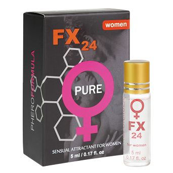 Perfumy damskie, feromony FX24 bezzapachowe roll-on, 5 ml.