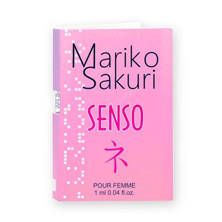 Perfumy damskie. Mocny, świeży, długotrwały zapach.Mariko Sakuri SENSO 1 ml
