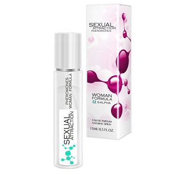 Zmysłowy zapach dla kobiet. Feromony na randkę. Sexual Attraction Woman 15 ml.