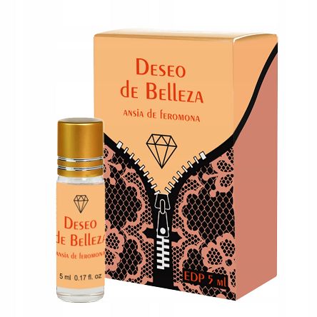 Perfumy damskie o pięknym, mocnym zapachu Deseo de Belleza 5 ml