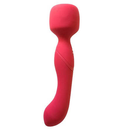 Wibrator i masażer 2w1. WAND Podgrzewany. Silikonowy. Mocne wibracje.