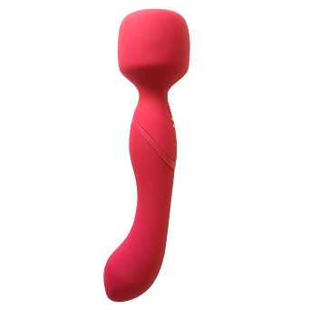 Wibrator i masażer 2w1. WAND Podgrzewany. Silikonowy. Mocne wibracje.