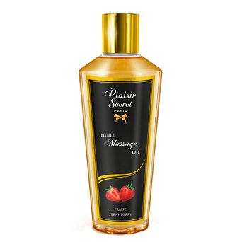 Olejek do masażu erotycznego o zapachu truskawek Massage Oil STRAWBERRY