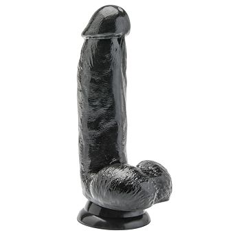 Dildo Get Real Black 6''